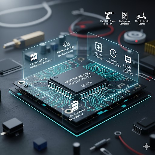 义嘉泰热卖——MM32SPIN0230 Cortex®-M0 MCU