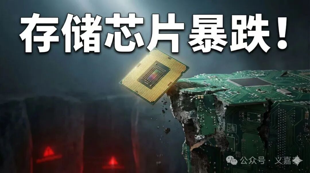 存储芯片板块暴跌？